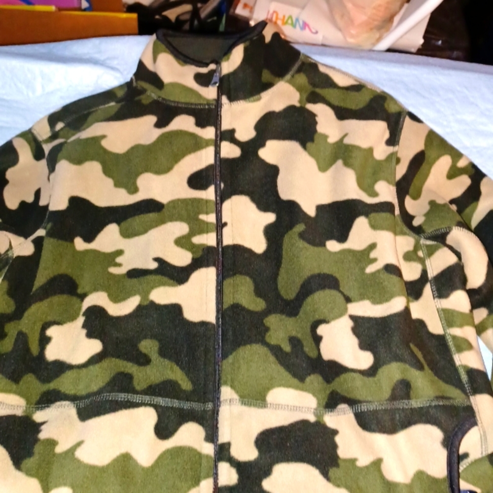 Camouflage Reversible Fleet Jacket